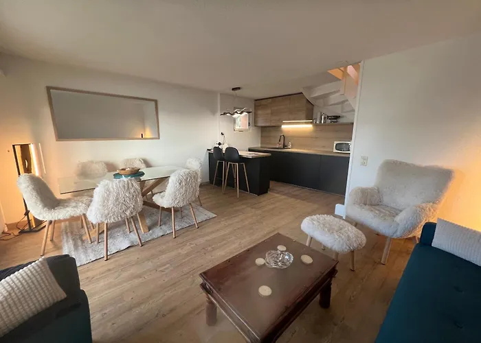 Triplex In Centre With Parking - Totally Renovated Villars-sur-Ollon