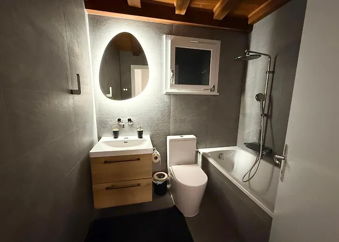 Triplex In Centre With Parking - Totally Renovated Apartman Villars-sur-Ollon