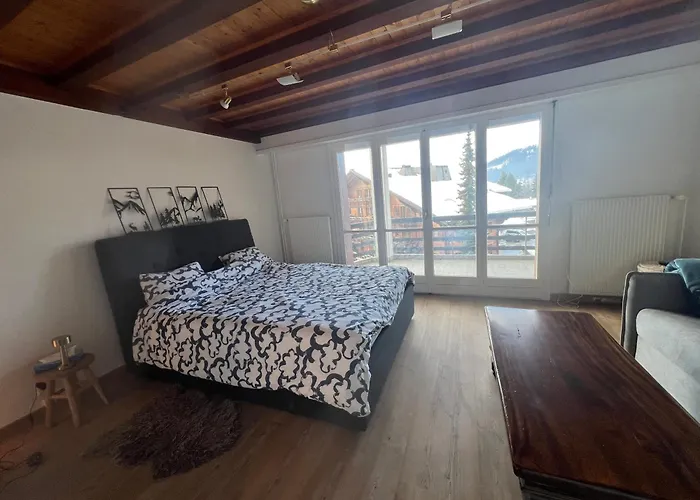 Triplex In Centre With Parking - Totally Renovated Villars-sur-Ollon